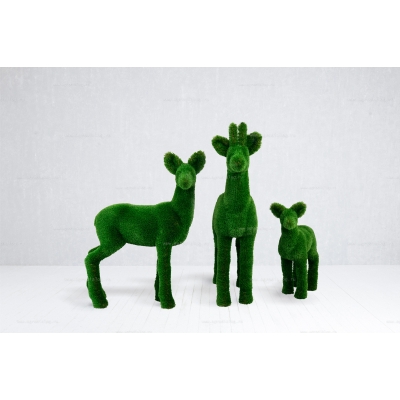 Садовые фигуры из искусственной травы «Косули» Садовые фигуры из искусственной травы «Косули»