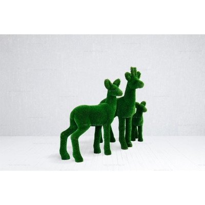 Садовые фигуры из искусственной травы «Косули» Садовые фигуры из искусственной травы «Косули»