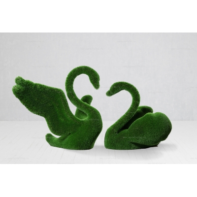 Садовые фигуры из искусственной травы «Лебеди» Садовые фигуры из искусственной травы «Лебеди»