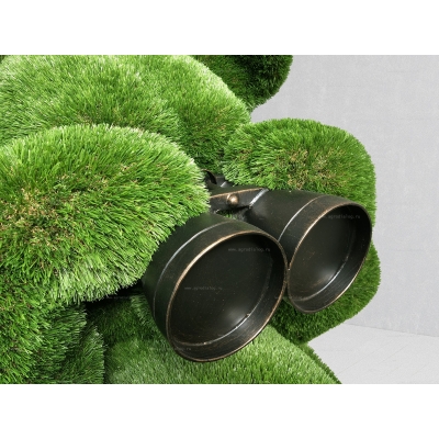 Садовые фигуры из искусственной травы «Три поросенка» Садовые фигуры из искусственной травы «Три поросенка»