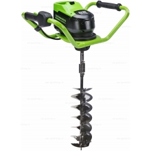 Земляной аккумуляторный мотобур Greenworks 82EA8K5 Земляной аккумуляторный мотобур Greenworks 82EA8K5