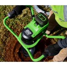 Земляной аккумуляторный мотобур Greenworks 82EA8K8 Земляной аккумуляторный мотобур Greenworks 82EA8K8