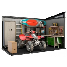 Древесно-пластиковый композитный сарай Keter Artisan 11x7 Древесно-пластиковый композитный сарай Keter Artisan 11x7