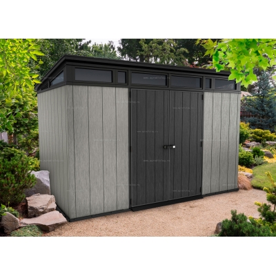 Древесно-пластиковый композитный сарай Keter Artisan 11x7 Древесно-пластиковый композитный сарай Keter Artisan 11x7