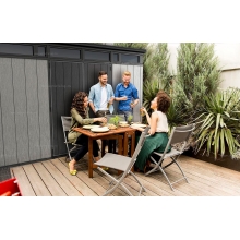 Древесно-пластиковый композитный сарай Keter Artisan 11x7 Древесно-пластиковый композитный сарай Keter Artisan 11x7