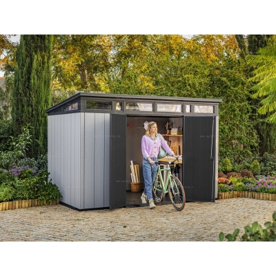 Древесно-пластиковый композитный сарай Keter Artisan 11x7 Древесно-пластиковый композитный сарай Keter Artisan 11x7