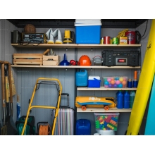 Древесно-пластиковый композитный сарай Keter Artisan 11x7 Древесно-пластиковый композитный сарай Keter Artisan 11x7