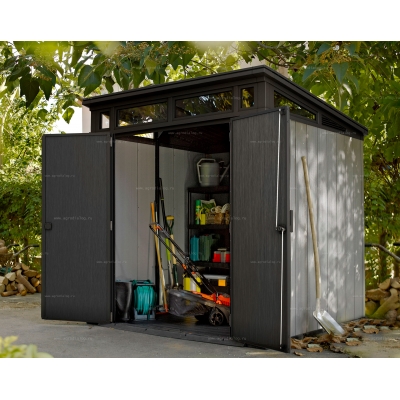 Древесно-пластиковый композитный сарай Keter Artisan 7x7 Древесно-пластиковый композитный сарай Keter Artisan 7x7