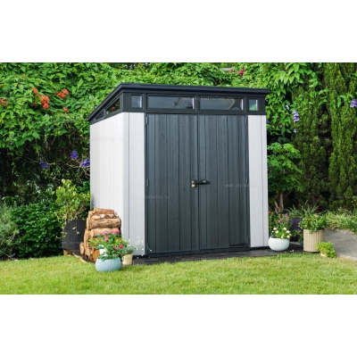 Древесно-пластиковый композитный сарай Keter Artisan 7x7 Древесно-пластиковый композитный сарай Keter Artisan 7x7