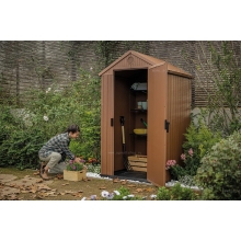 Древесно-пластиковый композитный сарай Keter Darwin 4x4 Brown Древесно-пластиковый композитный сарай Keter Darwin 4x4 Brown