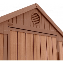 Древесно-пластиковый композитный сарай Keter Darwin 4x4 Brown Древесно-пластиковый композитный сарай Keter Darwin 4x4 Brown