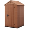 Древесно-пластиковый композитный сарай Keter Darwin 4x4 Brown