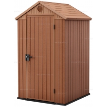 Древесно-пластиковый композитный сарай Keter Darwin 4x4 Brown Древесно-пластиковый композитный сарай Keter Darwin 4x4 Brown