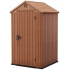 Древесно-пластиковый композитный сарай Keter Darwin 4x4 Brown Древесно-пластиковый композитный сарай Keter Darwin 4x4 Brown