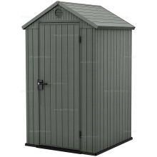 Древесно-пластиковый композитный сарай Keter Darwin 4x4 Green Древесно-пластиковый композитный сарай Keter Darwin 4x4 Green