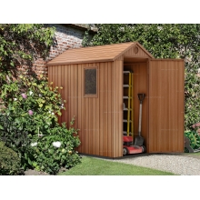 Древесно-пластиковый композитный сарай Keter Darwin 4x6 Древесно-пластиковый композитный сарай Keter Darwin 4x6