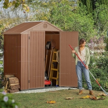 Древесно-пластиковый композитный сарай Keter Darwin 6x4 Древесно-пластиковый композитный сарай Keter Darwin 6x4