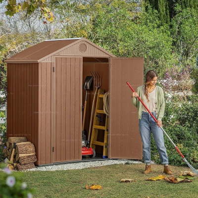 Древесно-пластиковый композитный сарай Keter Darwin 6x4 Древесно-пластиковый композитный сарай Keter Darwin 6x4