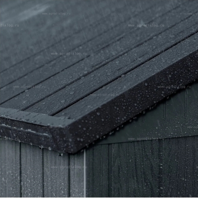 Древесно-пластиковый композитный сарай Keter Darwin 6x4 Grey Древесно-пластиковый композитный сарай Keter Darwin 6x4 Grey