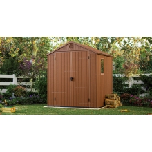 Древесно-пластиковый композитный сарай Keter Darwin 6x6 Древесно-пластиковый композитный сарай Keter Darwin 6x6