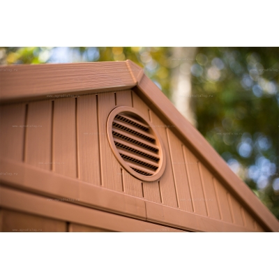 Древесно-пластиковый композитный сарай Keter Darwin 6x6 Древесно-пластиковый композитный сарай Keter Darwin 6x6