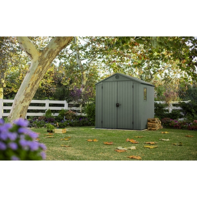 Древесно-пластиковый композитный сарай Keter Darwin 6x6 Green Древесно-пластиковый композитный сарай Keter Darwin 6x6 Green