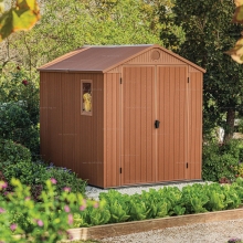 Древесно-пластиковый композитный сарай Keter Darwin 6x8 Древесно-пластиковый композитный сарай Keter Darwin 6x8