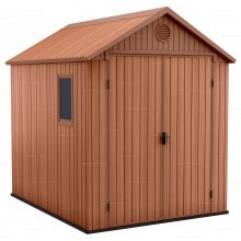 Древесно-пластиковый композитный сарай Keter Darwin 6x8 Древесно-пластиковый композитный сарай Keter Darwin 6x8