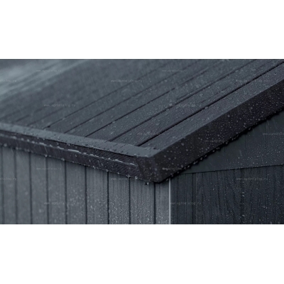 Древесно-пластиковый композитный сарай Keter Darwin 6x8 Grey Древесно-пластиковый композитный сарай Keter Darwin 6x8 Grey