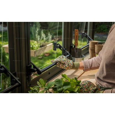 Древесно-пластиковый композитный сарай Keter Darwin Potting 6x8 Green Древесно-пластиковый композитный сарай Keter Darwin Potting 6x8 Green