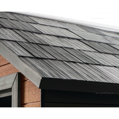 Древесно-пластиковый композитный сарай Keter Fusion 757 Mahogany Древесно-пластиковый композитный сарай Keter Fusion 757 Mahogany