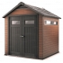 Древесно-пластиковый композитный сарай Keter Fusion 757 Mahogany Древесно-пластиковый композитный сарай Keter Fusion 757 Mahogany