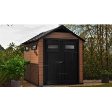 Древесно-пластиковый композитный сарай Keter Fusion 759 Mahogany Древесно-пластиковый композитный сарай Keter Fusion 759 Mahogany
