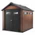 Древесно-пластиковый композитный сарай Keter Fusion 759 Mahogany Древесно-пластиковый композитный сарай Keter Fusion 759 Mahogany