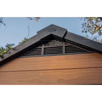 Древесно-пластиковый композитный сарай Keter Newton 7511 Древесно-пластиковый композитный сарай Keter Newton 7511