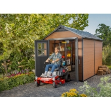 Древесно-пластиковый композитный сарай Keter Newton 7511 Древесно-пластиковый композитный сарай Keter Newton 7511