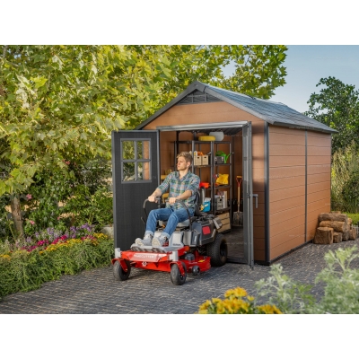 Древесно-пластиковый композитный сарай Keter Newton 7511 Древесно-пластиковый композитный сарай Keter Newton 7511