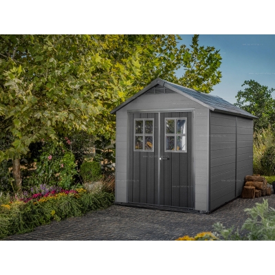 Древесно-пластиковый композитный сарай Keter Newton 7511 Grey Древесно-пластиковый композитный сарай Keter Newton 7511 Grey