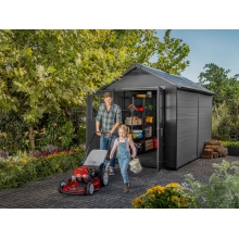 Древесно-пластиковый композитный сарай Keter Newton 7511 Grey Древесно-пластиковый композитный сарай Keter Newton 7511 Grey