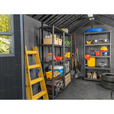 Древесно-пластиковый композитный сарай Keter Newton 7511 Grey Древесно-пластиковый композитный сарай Keter Newton 7511 Grey