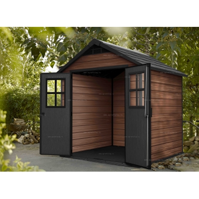 Древесно-пластиковый композитный сарай Keter Newton 757 Древесно-пластиковый композитный сарай Keter Newton 757