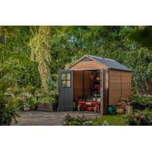 Древесно-пластиковый композитный сарай Keter Newton 759 Древесно-пластиковый композитный сарай Keter Newton 759