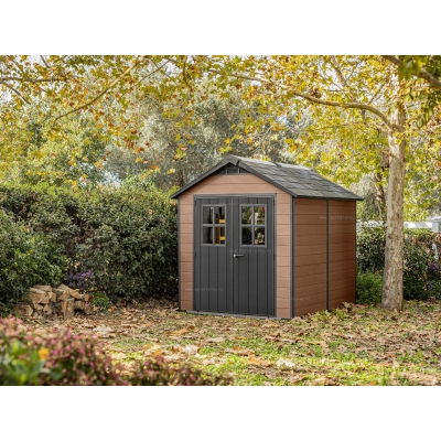 Древесно-пластиковый композитный сарай Keter Newton 759 Древесно-пластиковый композитный сарай Keter Newton 759