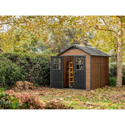 Древесно-пластиковый композитный сарай Keter Newton 759 Древесно-пластиковый композитный сарай Keter Newton 759