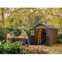 Древесно-пластиковый композитный сарай Keter Newton 759 Древесно-пластиковый композитный сарай Keter Newton 759