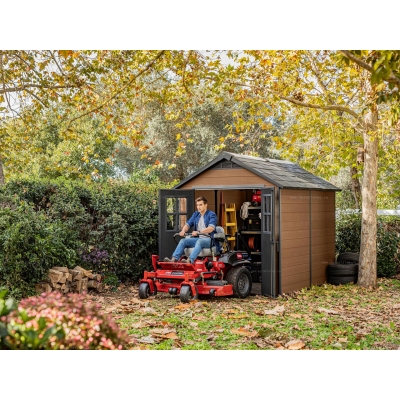 Древесно-пластиковый композитный сарай Keter Newton 759 Древесно-пластиковый композитный сарай Keter Newton 759