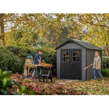 Древесно-пластиковый композитный сарай Keter Newton 759 Grey Древесно-пластиковый композитный сарай Keter Newton 759 Grey