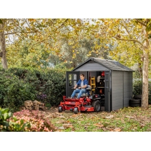 Древесно-пластиковый композитный сарай Keter Newton 759 Grey Древесно-пластиковый композитный сарай Keter Newton 759 Grey