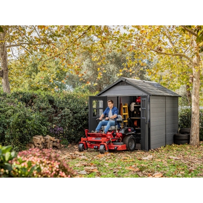 Древесно-пластиковый композитный сарай Keter Newton 759 Grey Древесно-пластиковый композитный сарай Keter Newton 759 Grey