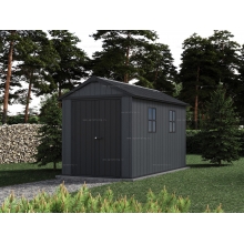 Древесно-пластиковый композитный сарай Keter Newton Plus 1175 Grey Древесно-пластиковый композитный сарай Keter Newton Plus 1175 Grey